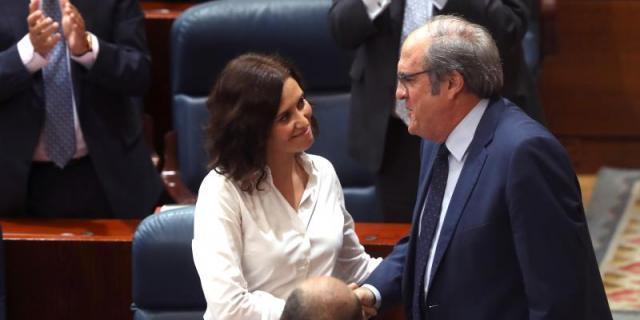 Díaz Ayuso expresa su deseo de seguir manteniendo un "diálogo fluido" con Gabilondo ante la crisis