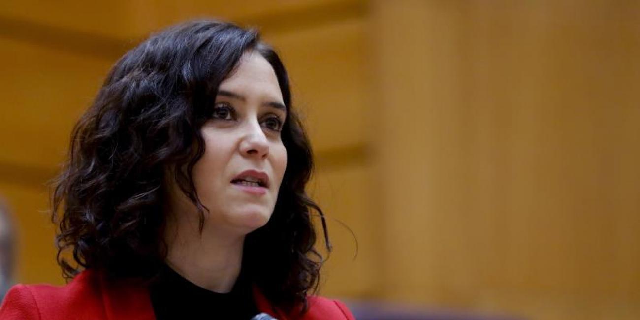 Díaz Ayuso pide a Pedro Sánchez "una mesa bilateral" para abordar la desescalada en la región