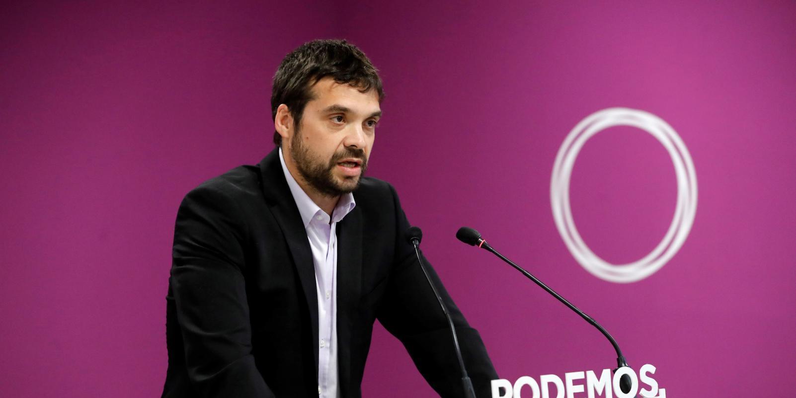 Jesús Santos, único candidato a las primarias de Podemos Comunidad de Madrid