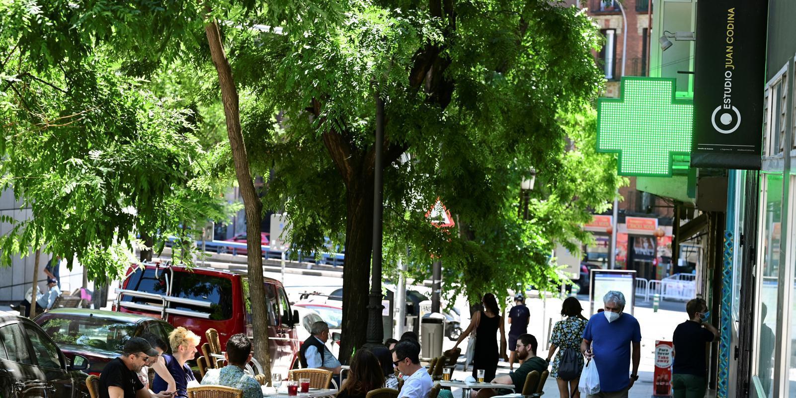 Aforos del 75% y terrazas al 100% en Madrid