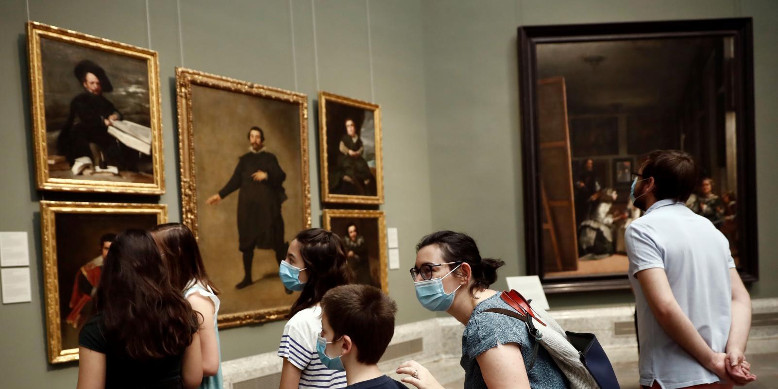 Fuerte caída de visitas al Prado, Reina Sofía y Thyssen desde su repaertura