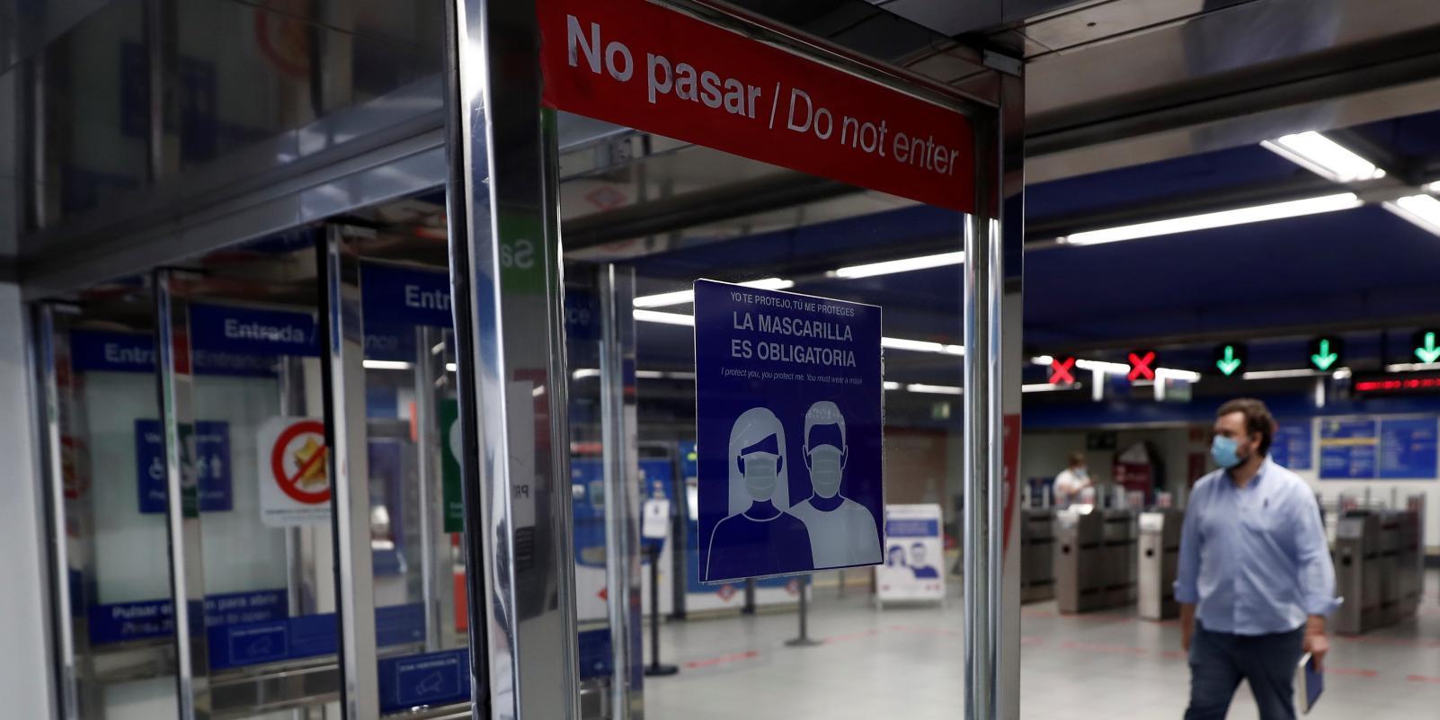 El número de viajeros de Metro creció un 98,2% en mayo respecto a abril