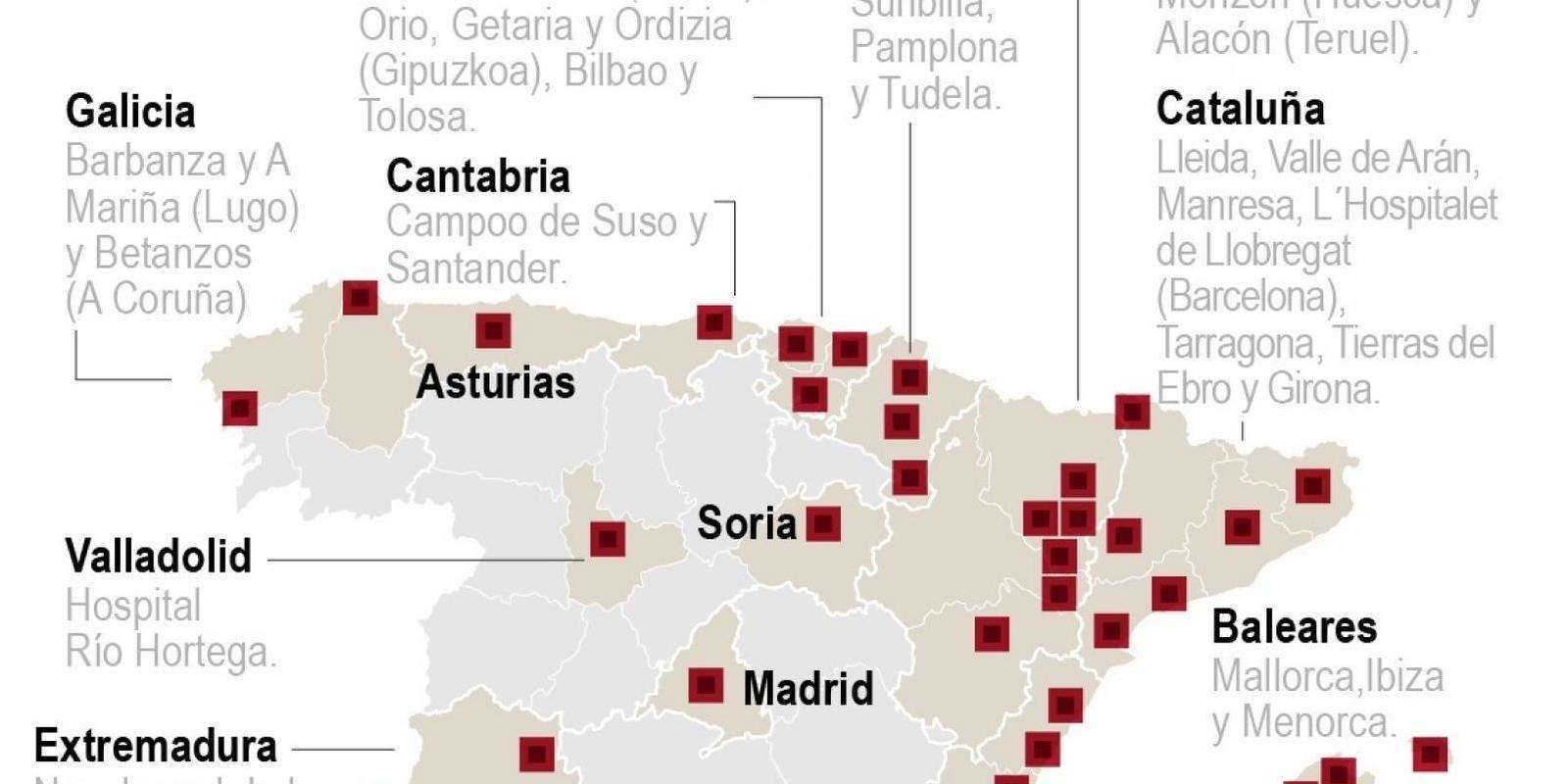 Sanidad contabiliza 201 brotes de coronavirus