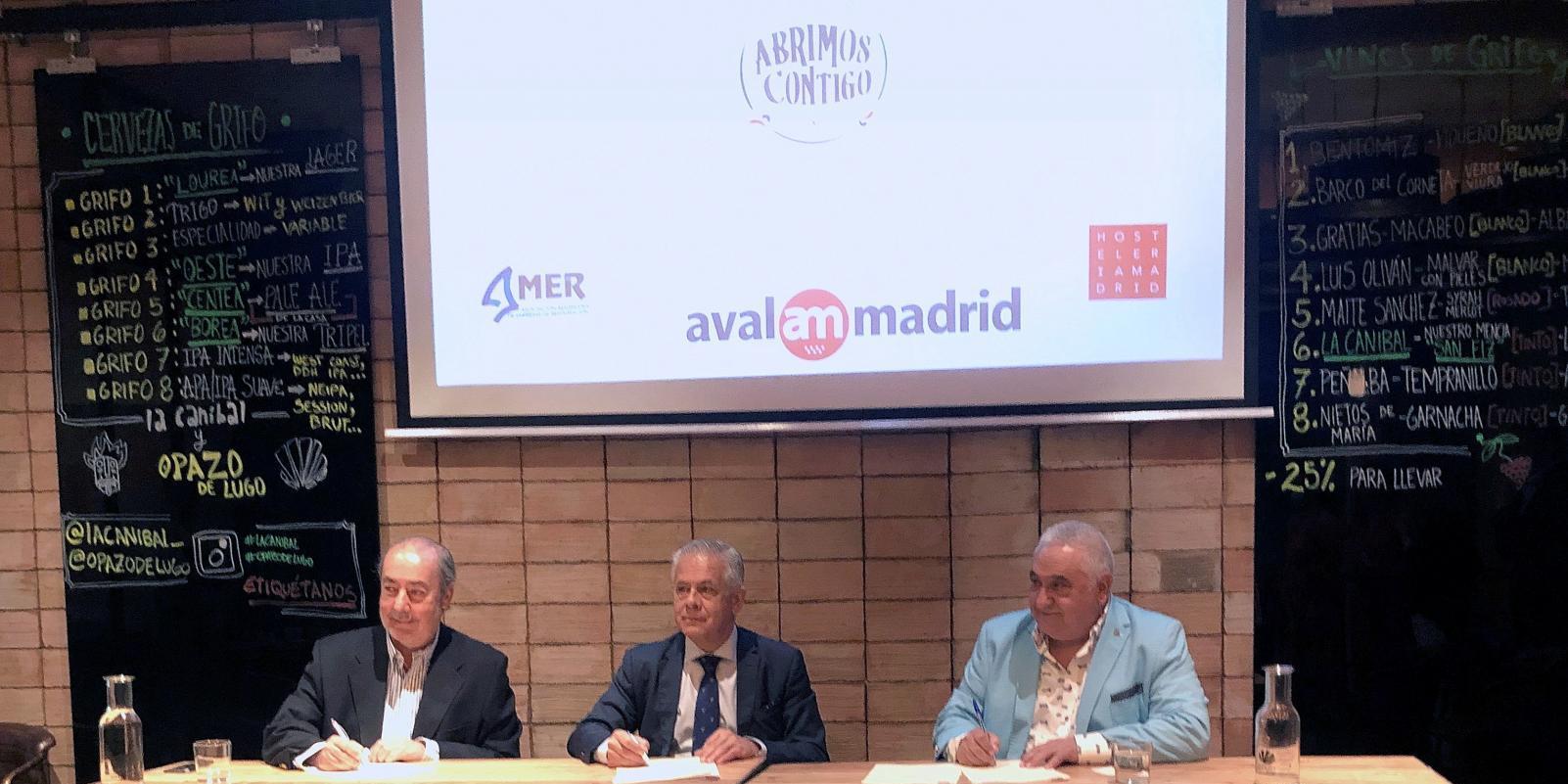Avalmadrid financiará a la hostelería y la restauración con 44 millones de euros