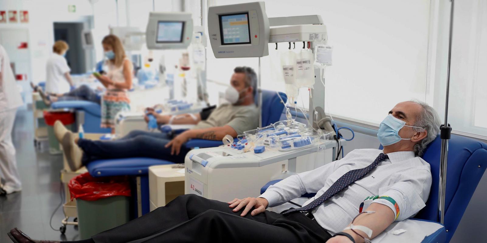 Sanidad pide a los madrileños 5.000 donaciones de sangre esta semana