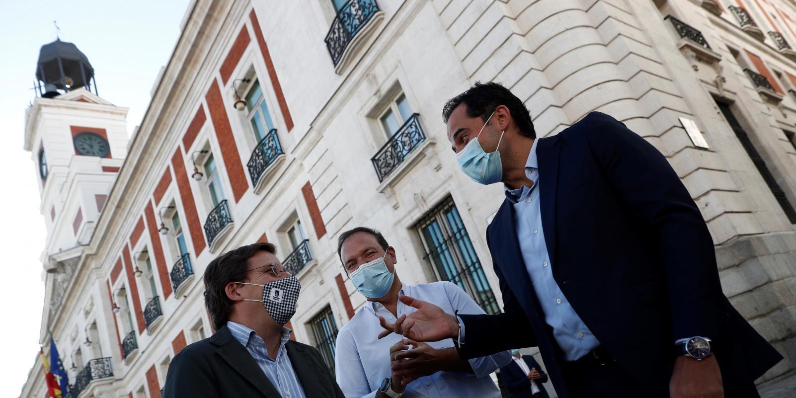 Aguado, partidario de que la vuelta al colegio sea presencial