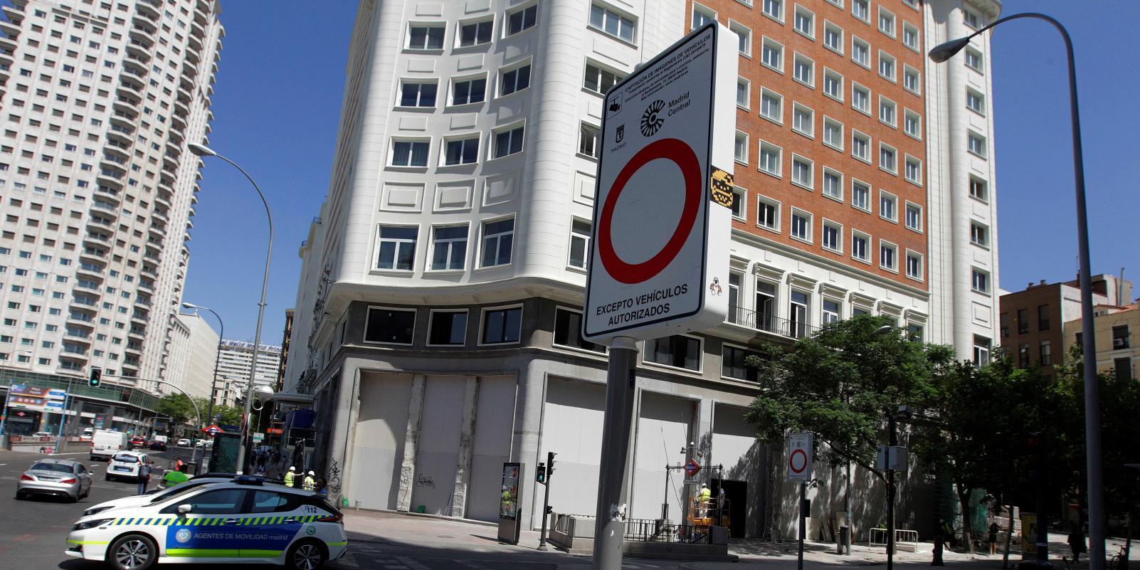 Un juez anula una multa de Madrid Central por los vaivenes sobre su vigencia