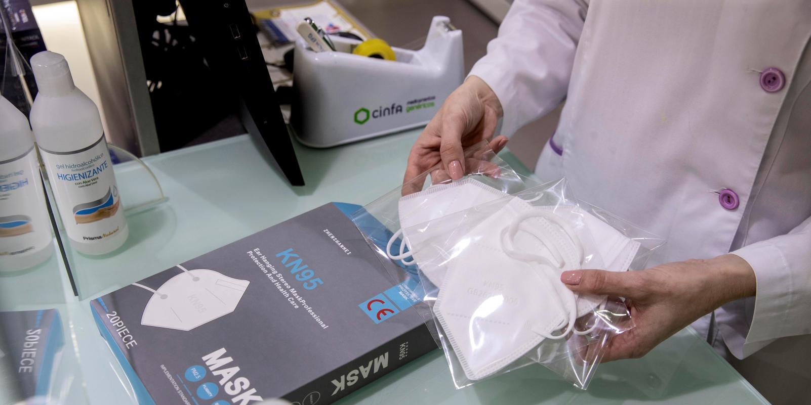 Las mascarillas KN95 dejarán de comercializarse en España a partir de octubre