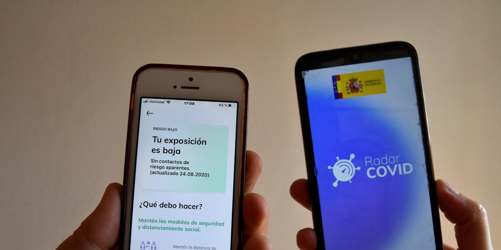 El 60% de españoles no tiene la app Radar Covid según la OCU