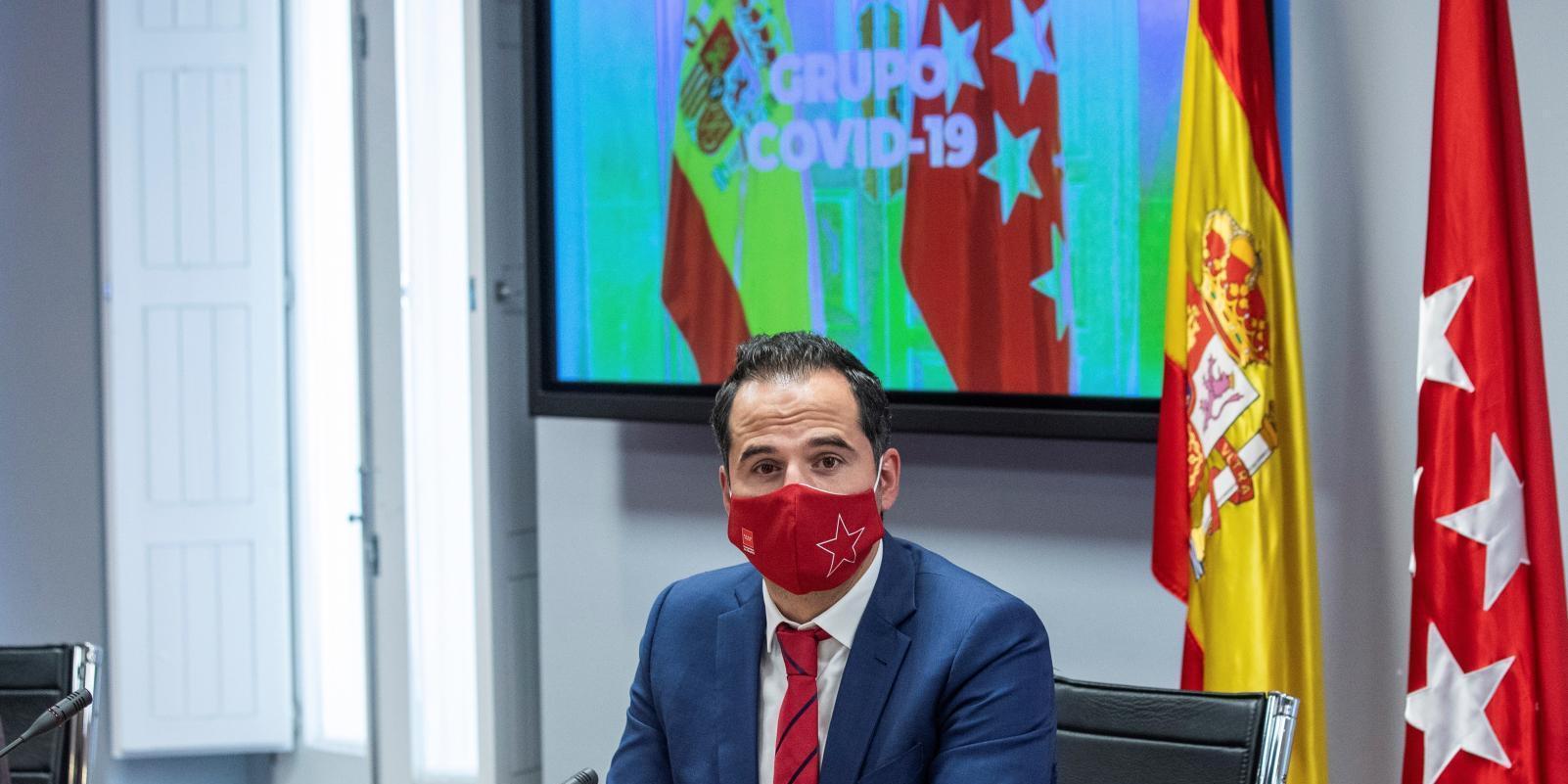 Madrid cree que el acuerdo con el Gobierno fortalece su postura frente al Covid