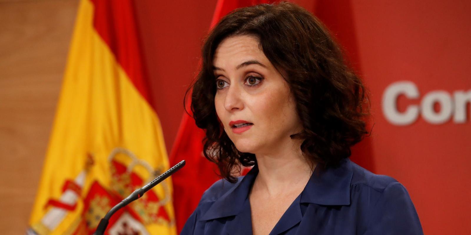 Díaz Ayuso: "La alternativa de Sánchez era judicialmente insostenible"