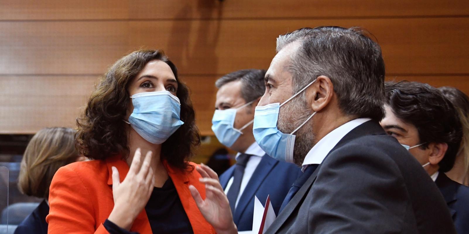 Díaz Ayuso: "Lo úlimo que busca el PSOE es el consenso"
