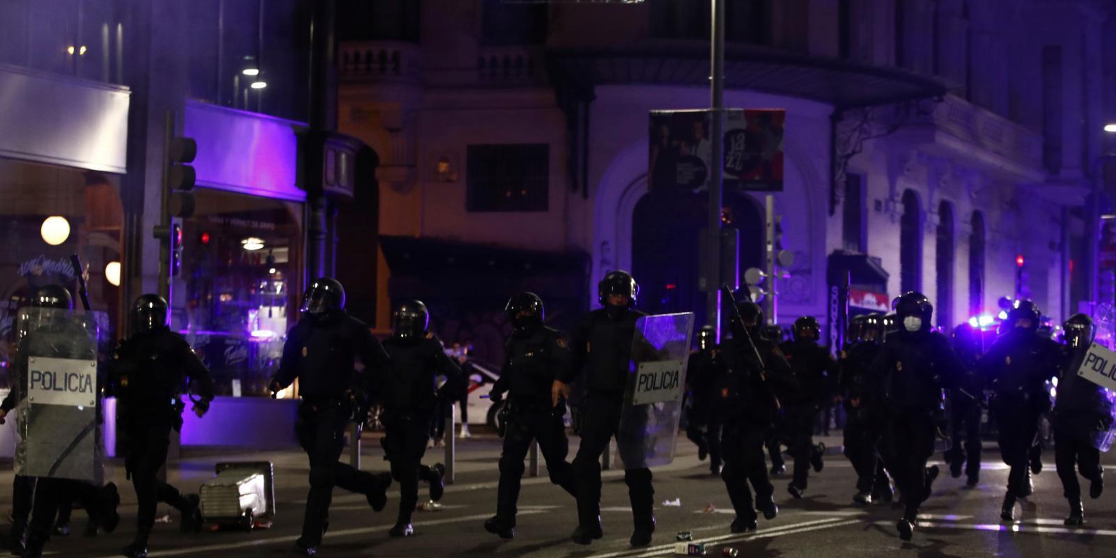 Los políticos de Madrid condenan los disturbios y exigen cumplir la ley