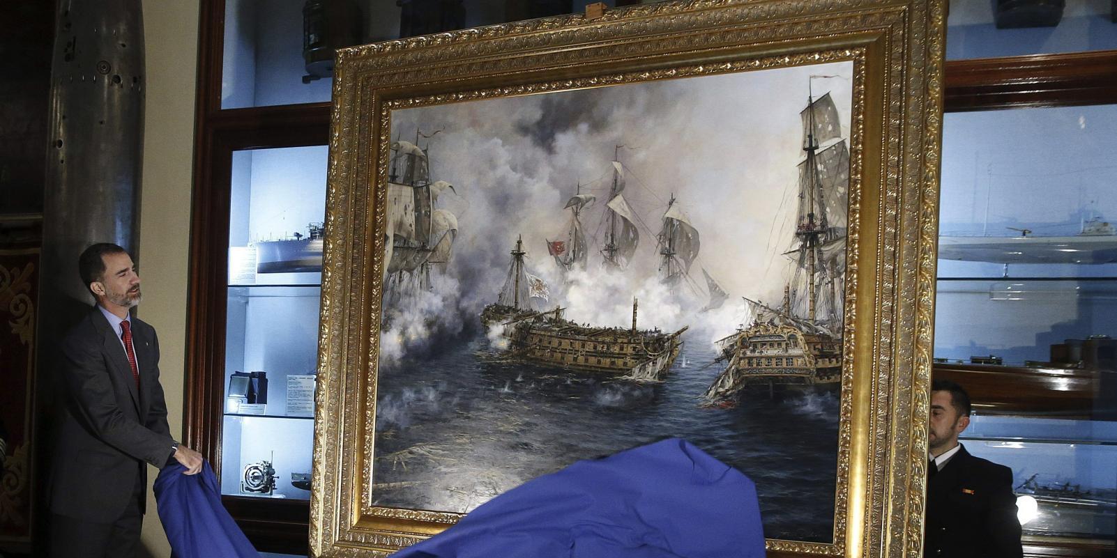 "El último combate del Glorioso" llega al Museo Naval de San Fernando