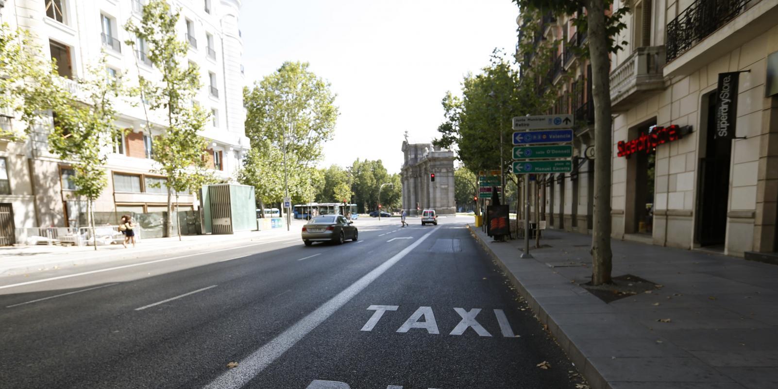 Madrid hará permanentes 45 km de carril bus creados provisionalmente en mayo