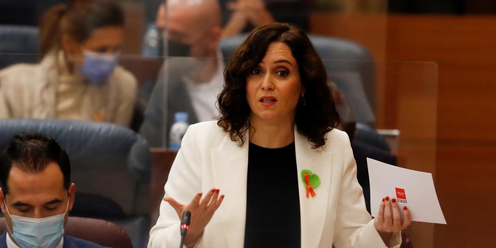 Díaz Ayuso defiende que el rey emérito ya ha pagado sus problemas con Hacienda y la Justicia