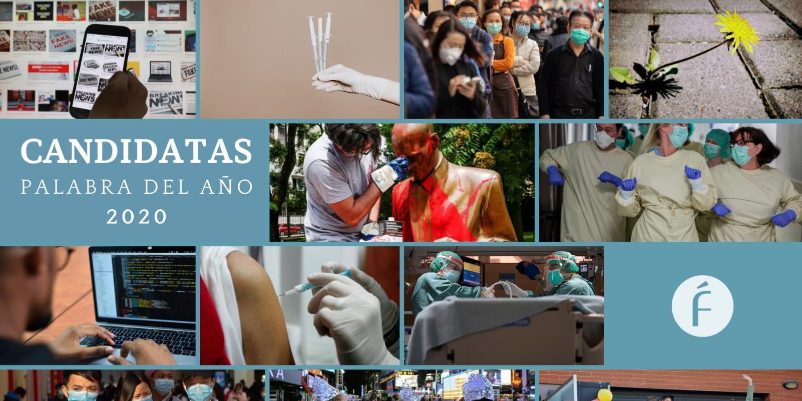 Las candidatas a palabra del año 2020 según Fundéu RAE