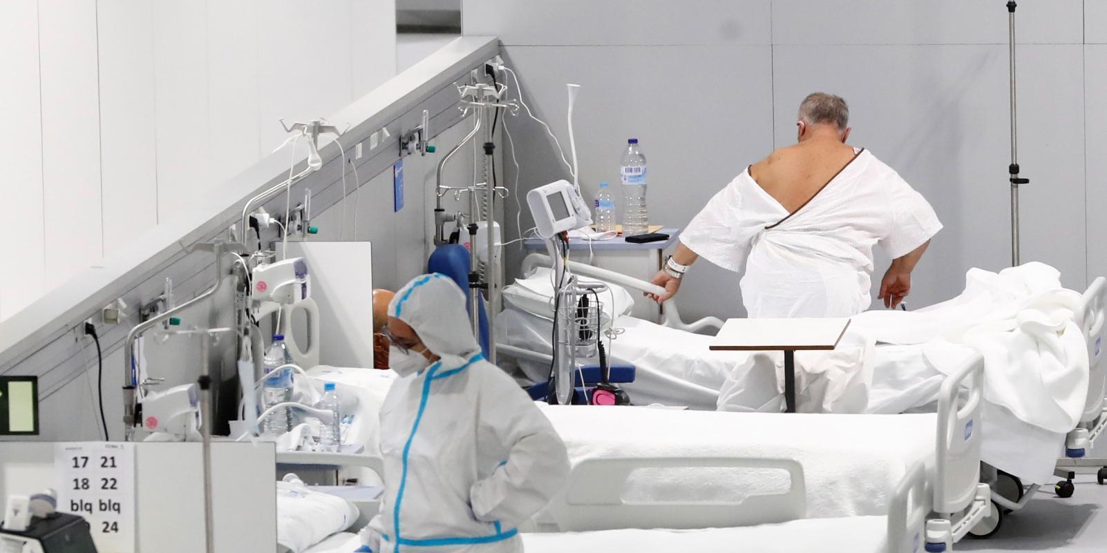 El Isabel Zendal ya es uno de los cinco hospitales con más pacientes de covid