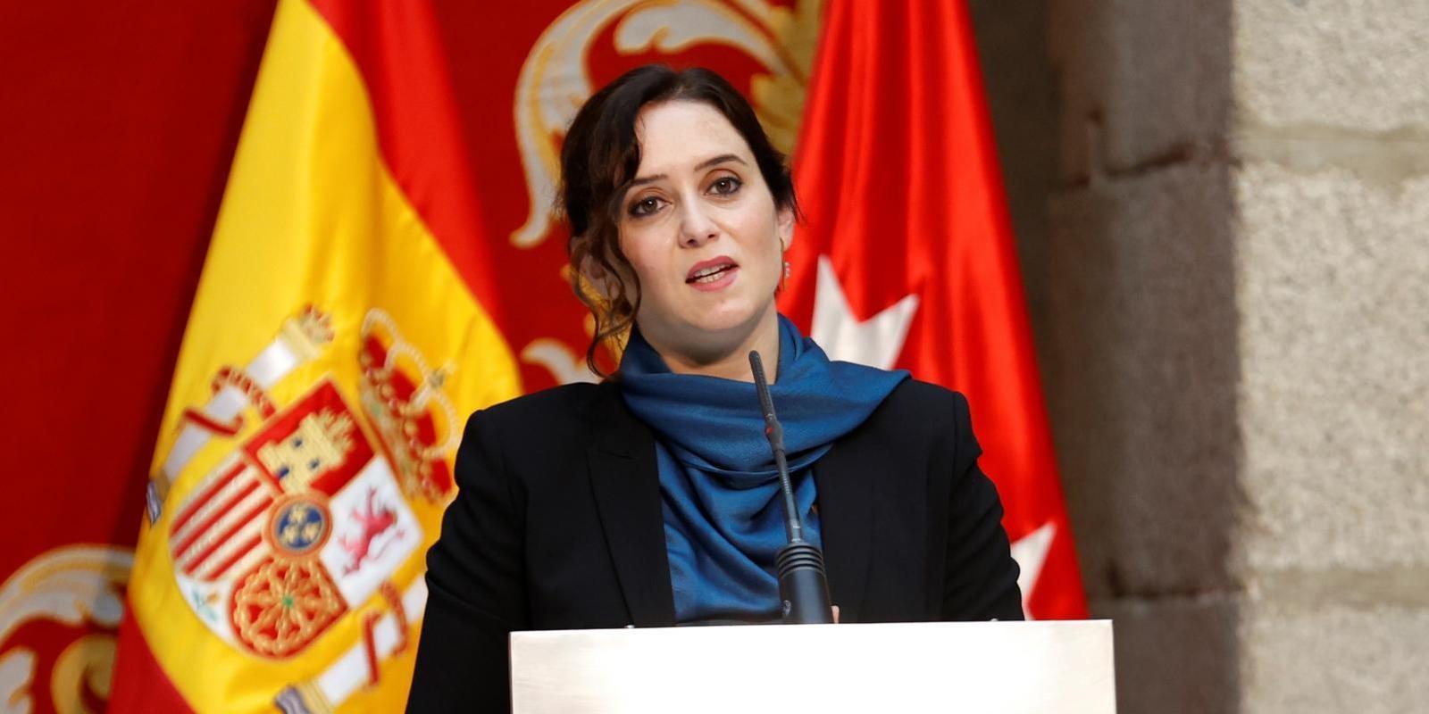 Díaz Ayuso expresa &quot;decepción&quot; y &quot;hartazgo&quot; con la actitud de Sánchez ante la pandemia