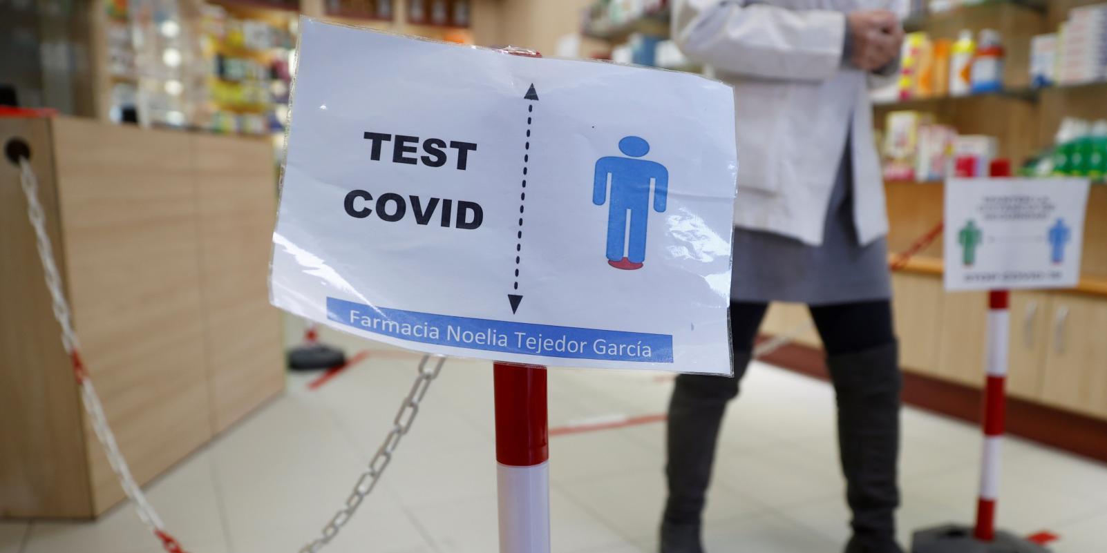 Comienzan las pruebas de antígeno en 140 farmacias y 60 clínicas dentales de la región