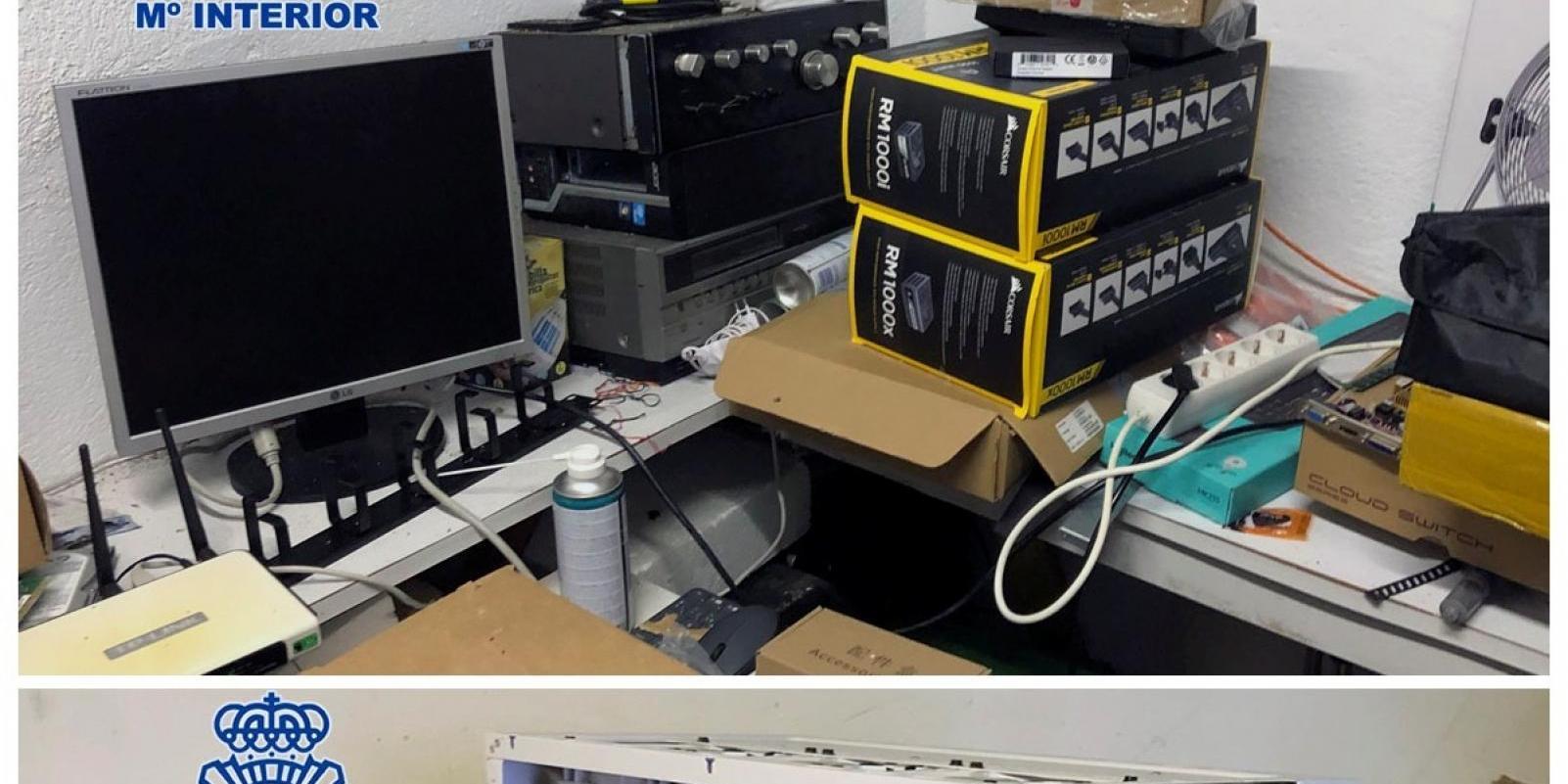 Cae una banda que vendía televisión de pago por internet para 20.000 usuarios