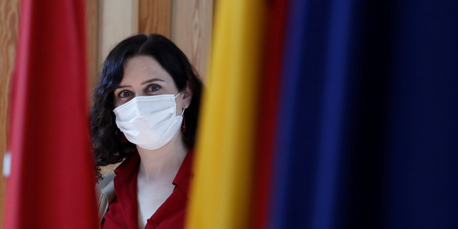 Díaz Ayuso reacciona a la candidatura de Iglesias: "Comunismo o libertad"