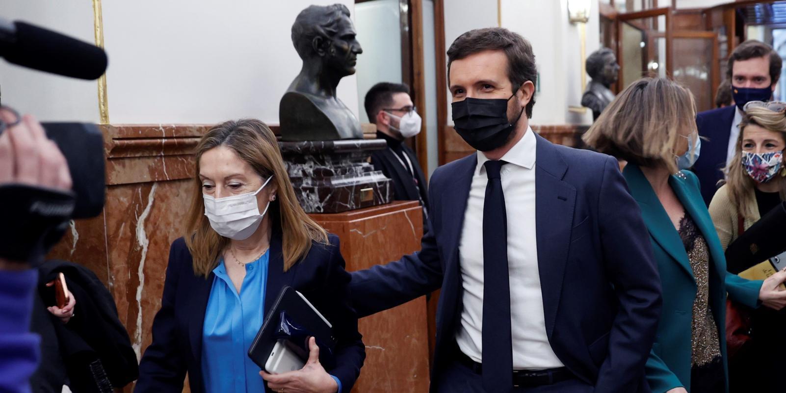 Casado estaba al tanto de que Díaz Ayuso convocaría elecciones en Madrid