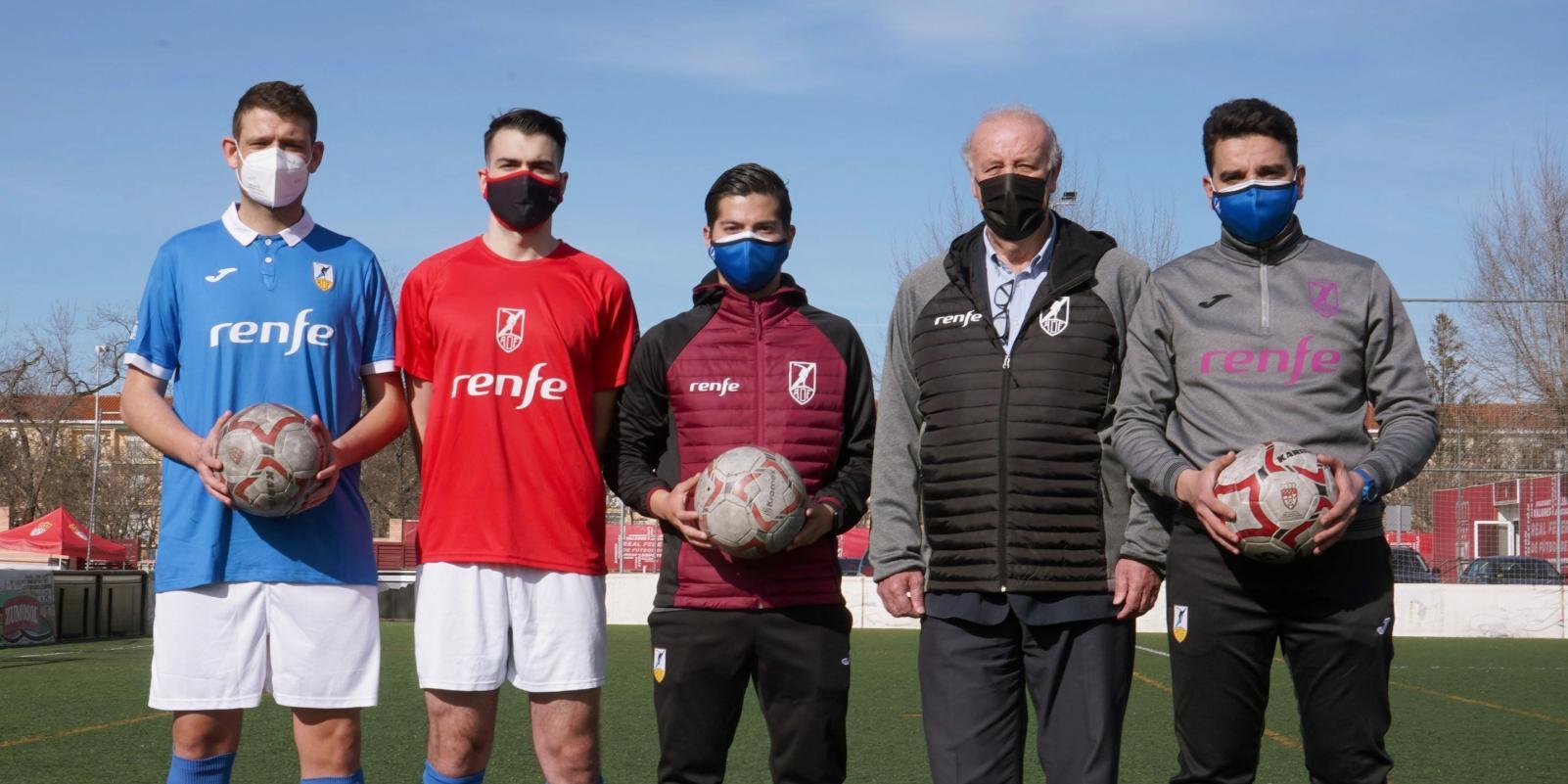 Del Bosque y Renfe se suben al tren de la 'Ferro'
