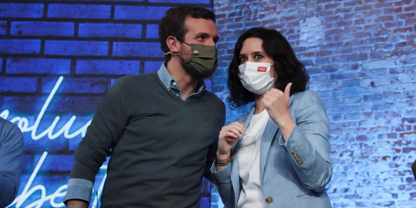 Díaz Ayuso pide a los jóvenes no dejarse "engañar" por la izquierda "guerracivilista"