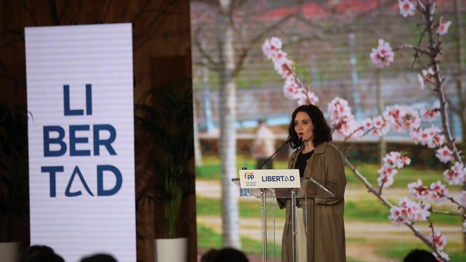 Díaz Ayuso augura que el 4M los madrileños demostrarán que Sánchez "está acabado"