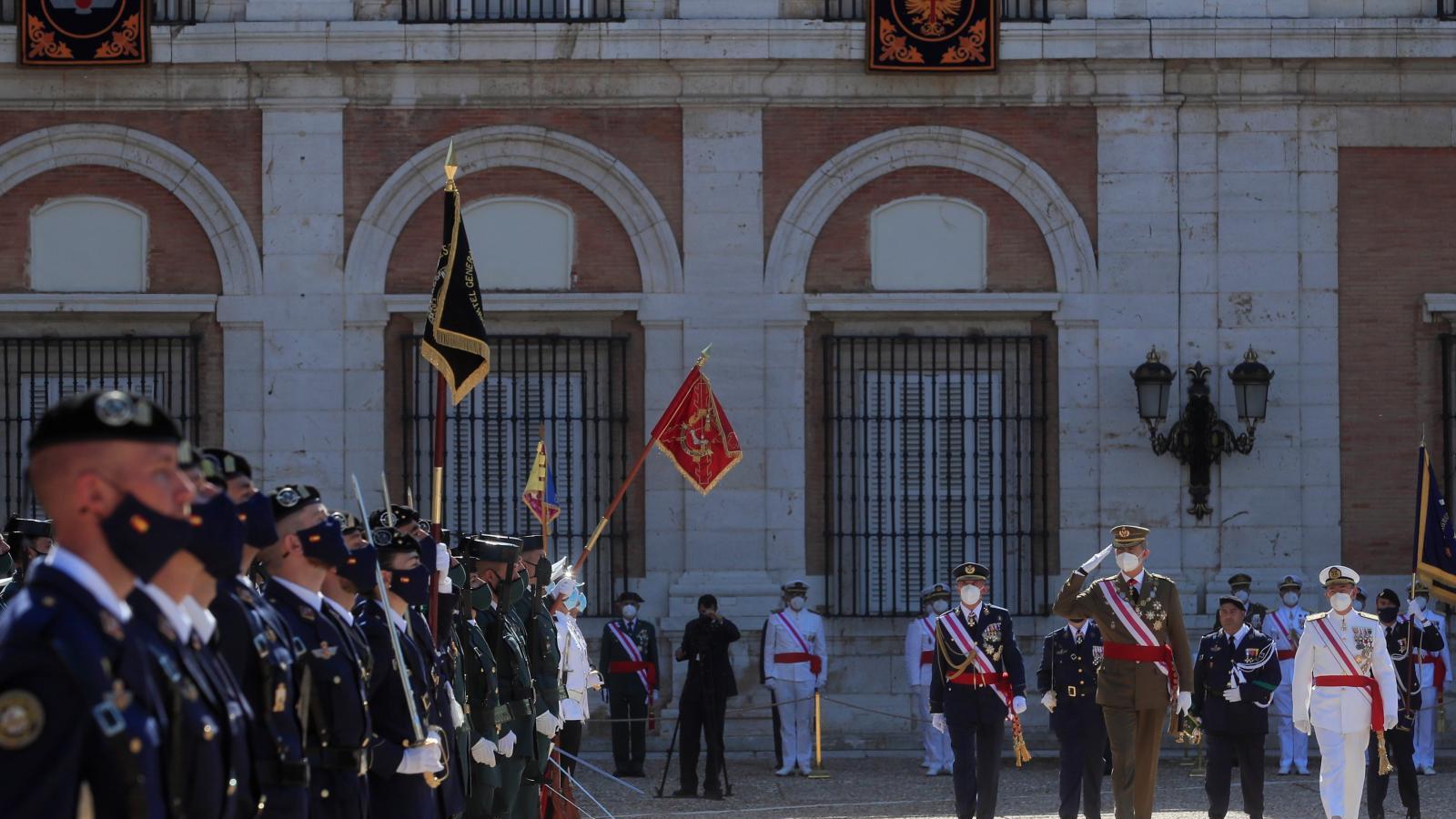 Felipe VI preside la reunión de la Orden de San Fernando en Aranjuez