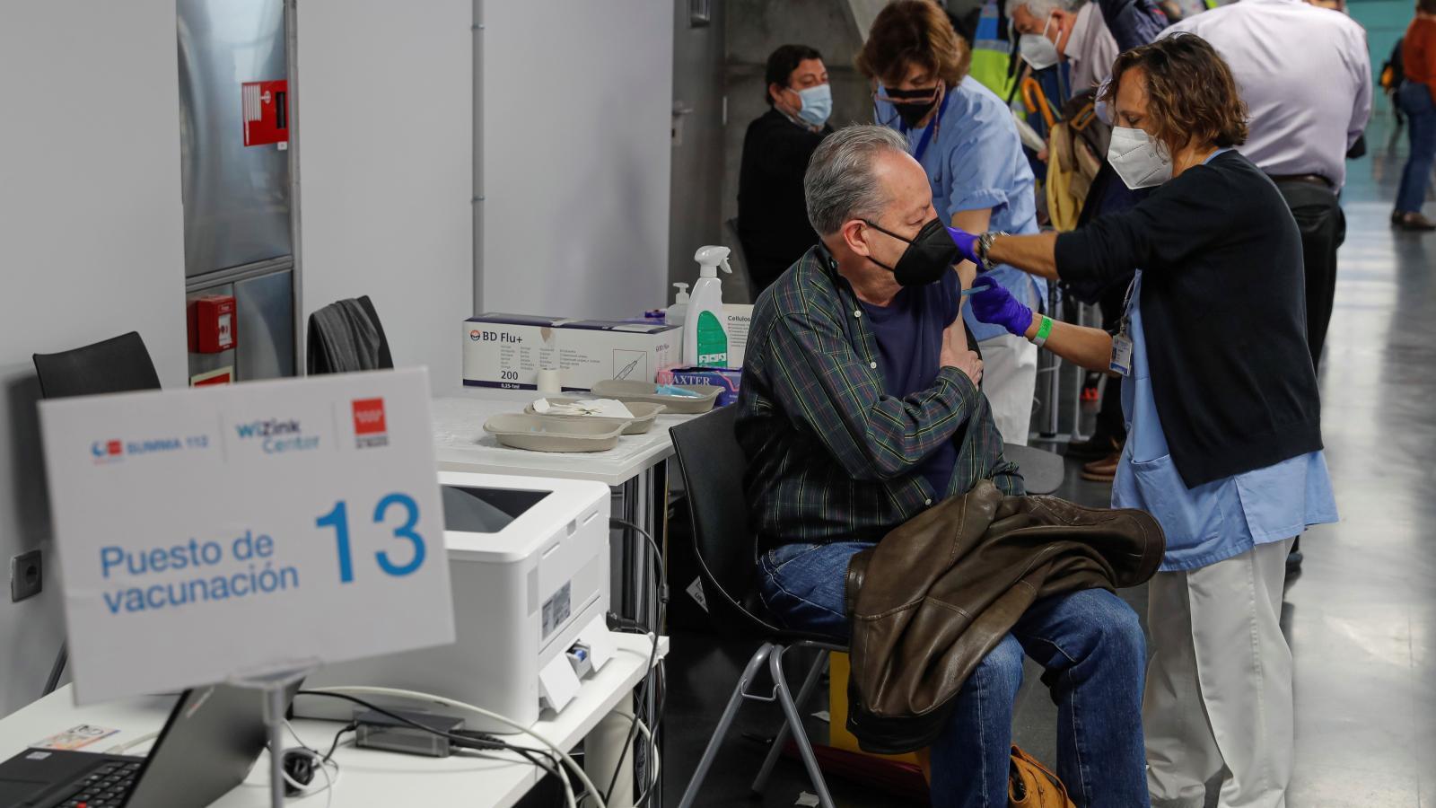 Madrid extenderá la vacunación nocturna al WiZink Center a partir del jueves