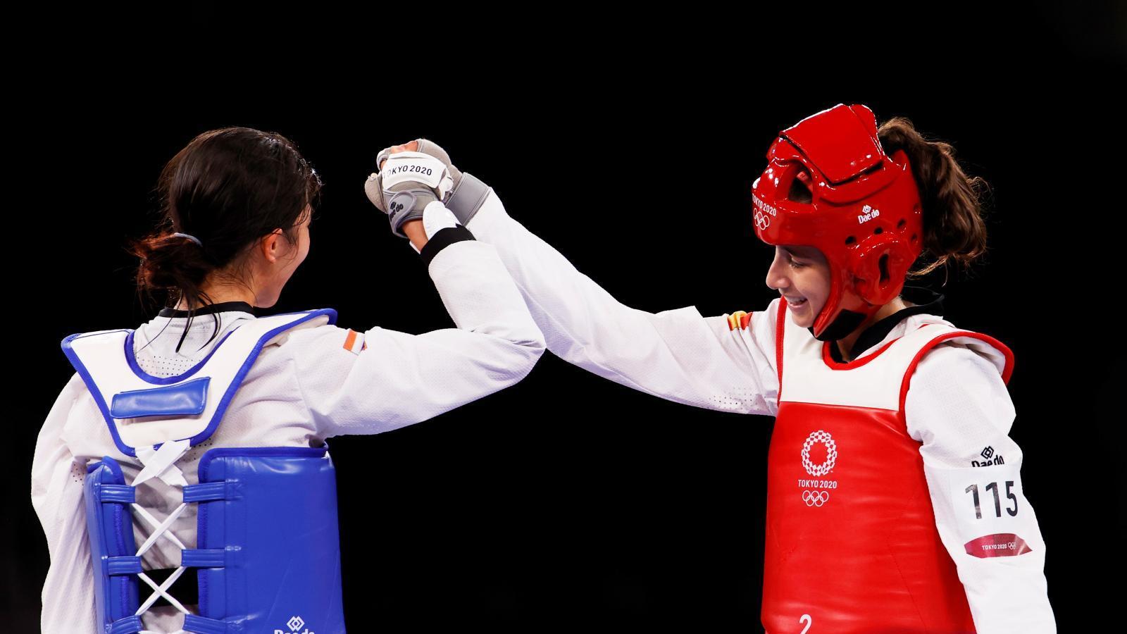 Adriana Cerezo, la benjamina del equipo, primera medallista española en Tokio