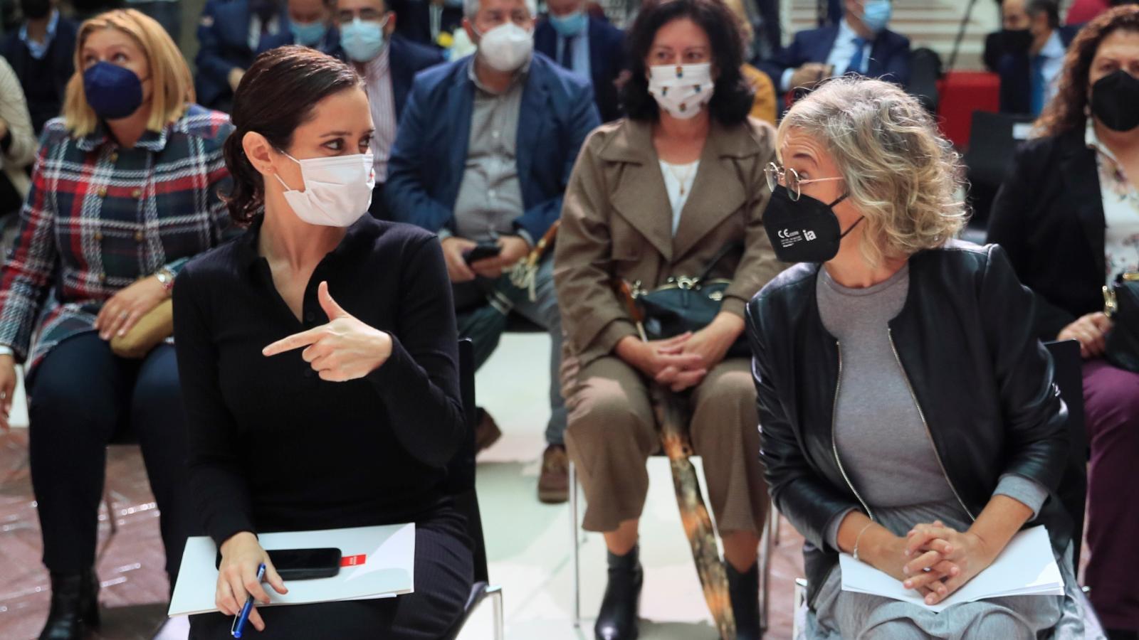 Díaz Ayuso pide un aumento de la inversión del Estado en la Comunidad de Madrid