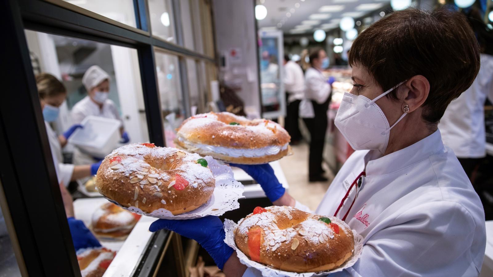 Los madrileños comprarán más de 2,7 millones de roscones esta Navidad