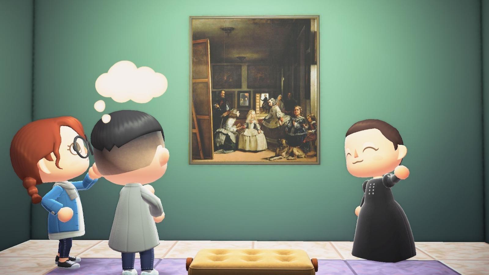El Museo del Prado aterriza en el mundo del videojuego Animal Crossing