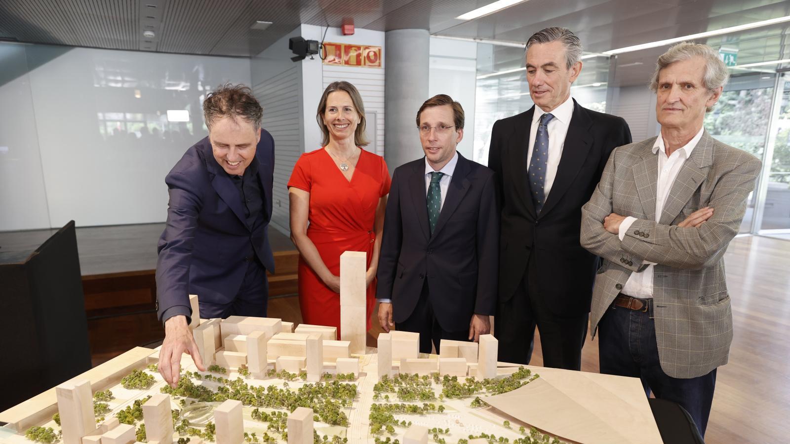 Los arquitectos de West 8 diseñarán el Parque Central de Madrid Nuevo Norte