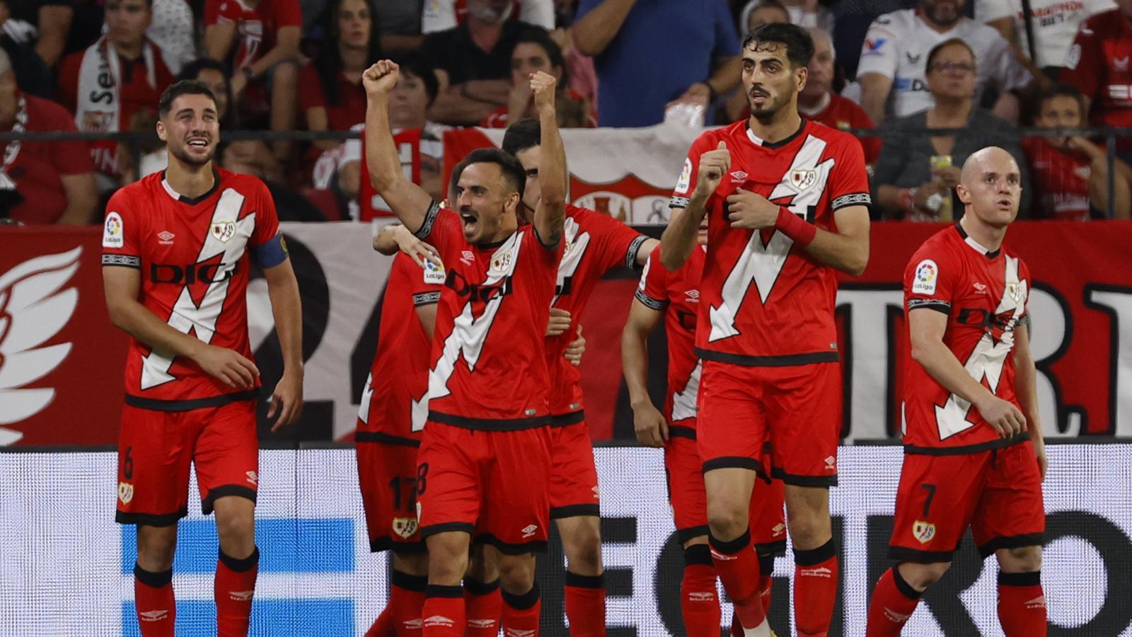 0-1. El Rayo agudiza la crisis de un decepcionante Sevilla