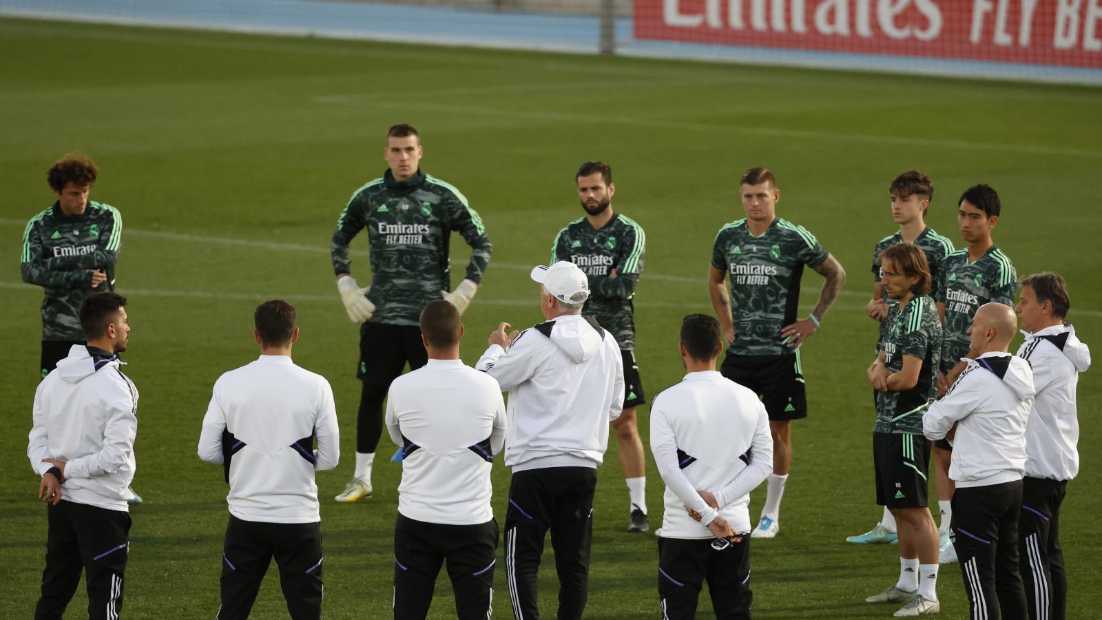 Hazard, ausente de un entrenamiento sin Tchouaméni y con Benzema al margen