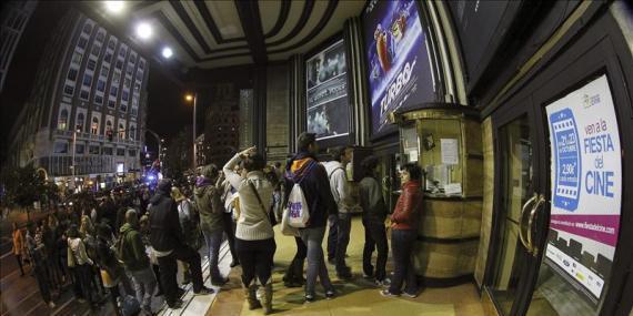 Más de 1,5 millones de espectadores se 'cuelan' en la Fiesta del Cine