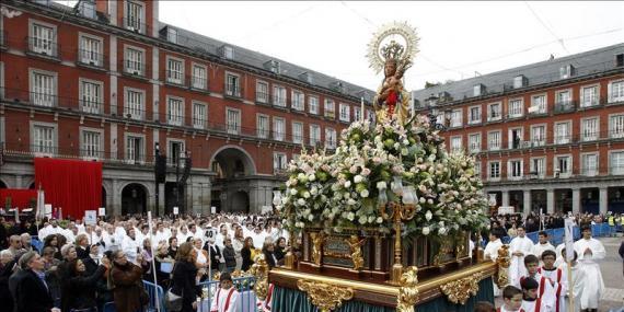 Comienzan los actos en honor a la Virgen de la Almudena, patrona de Madrid
