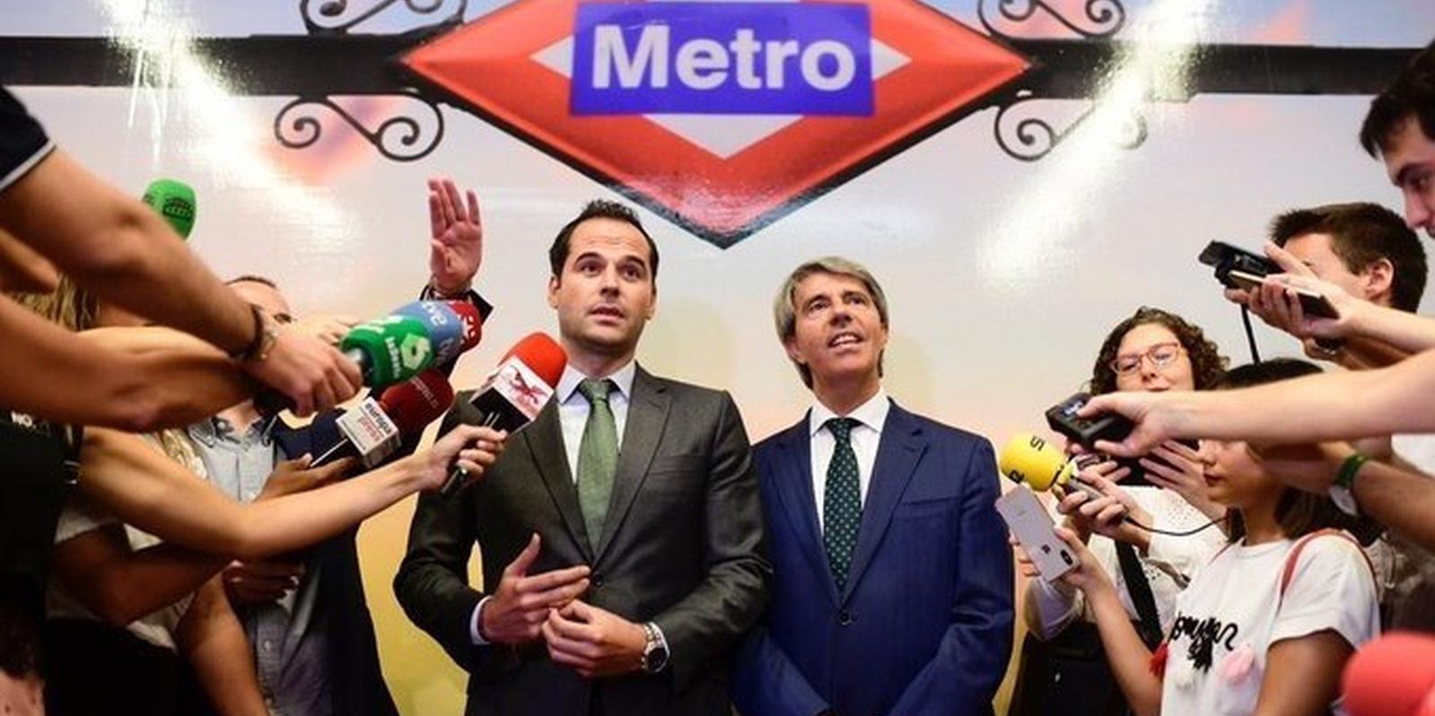 Aguado anuncia la ampliación de la Línea 8 de Metro hacia Valdebebas dentro de un nuevo plan de movilidad para la zona