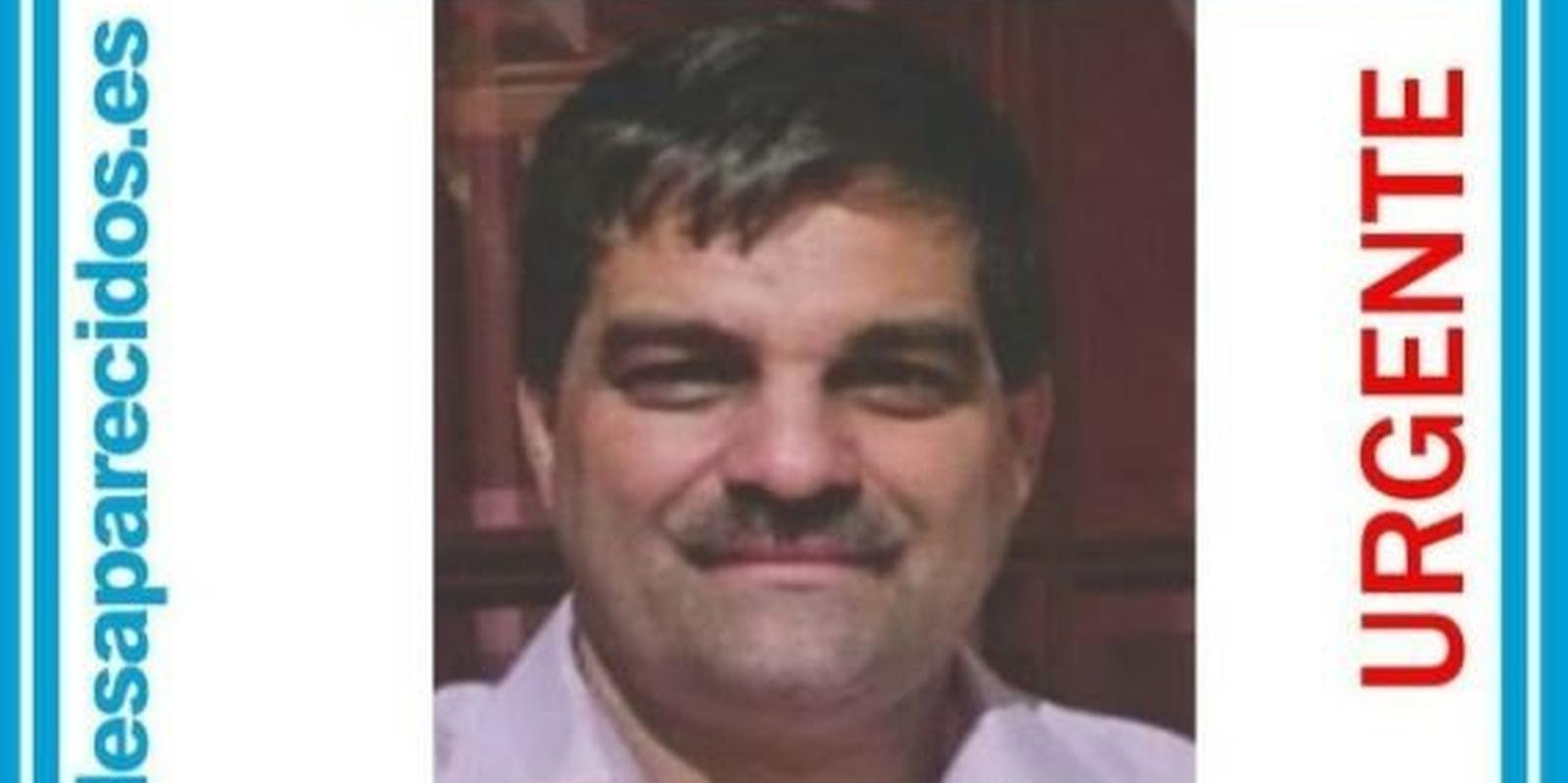 Desaparecido un hombre de 53 años en la localidad de Coslada desde hace seis días