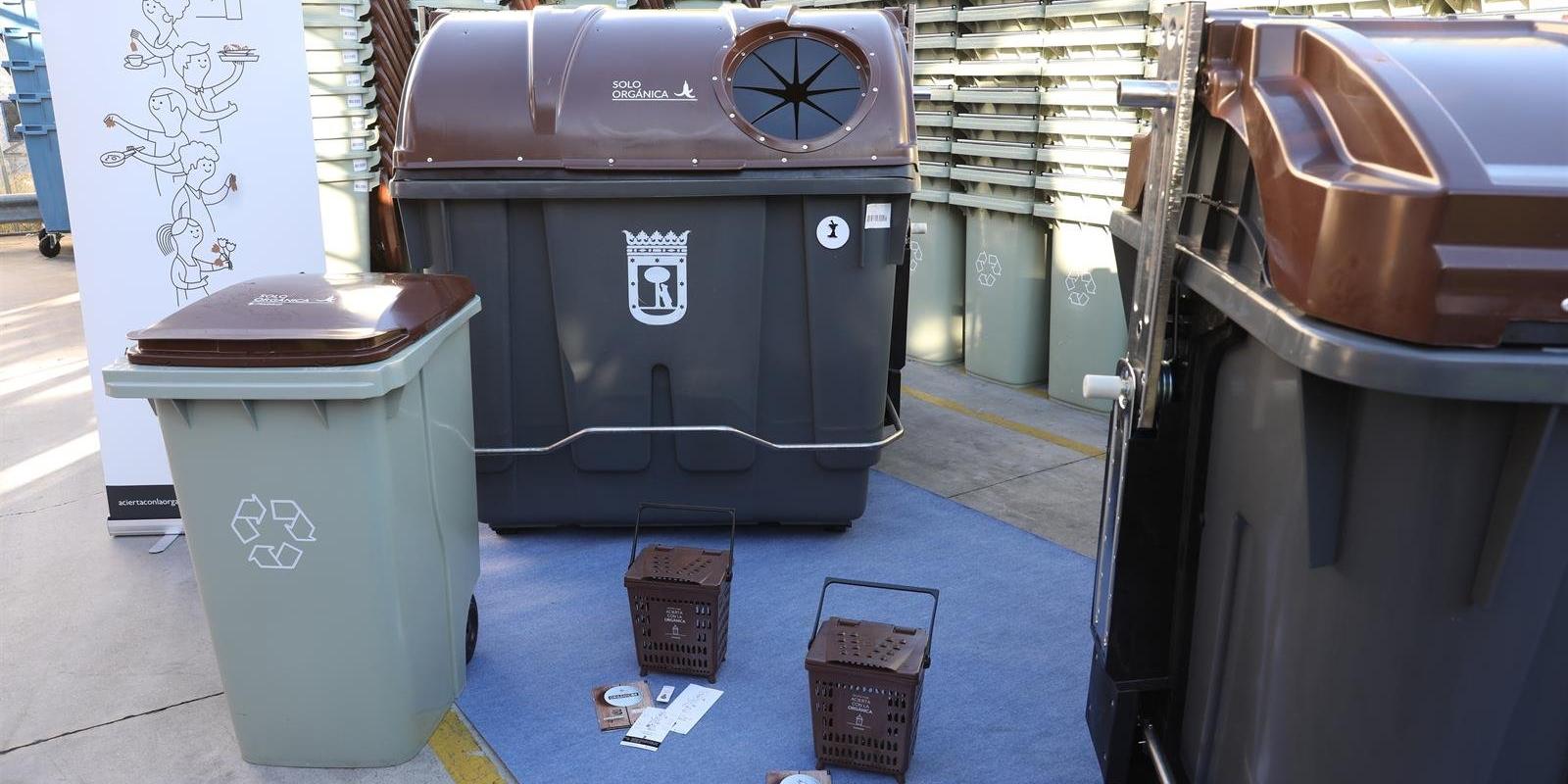 El cubo de tapa marrón llegará a Centro el próximo 1 de septiembre