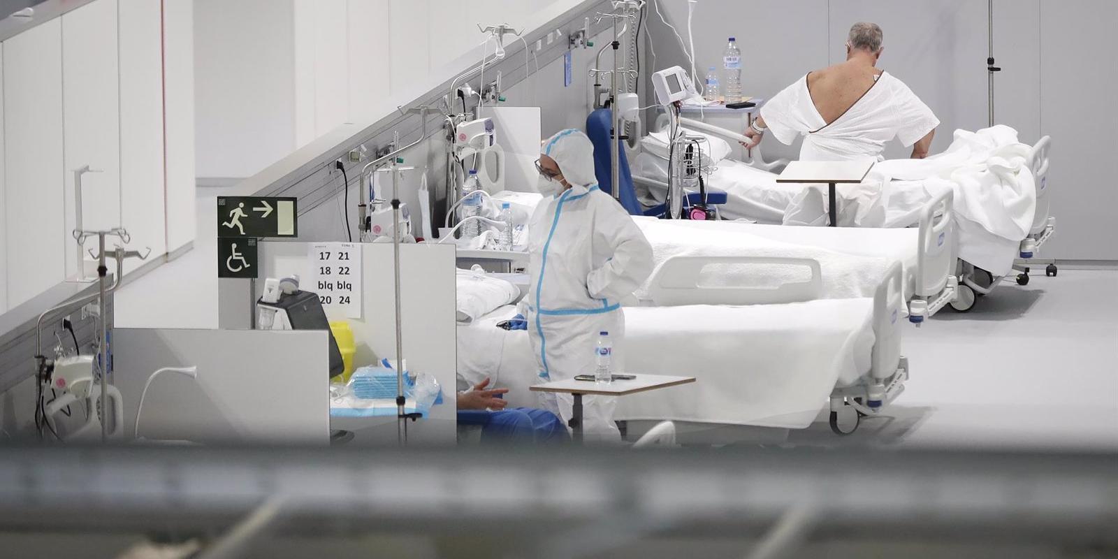El Hospital Isabel Zendal supera los 200 pacientes Covid-19
