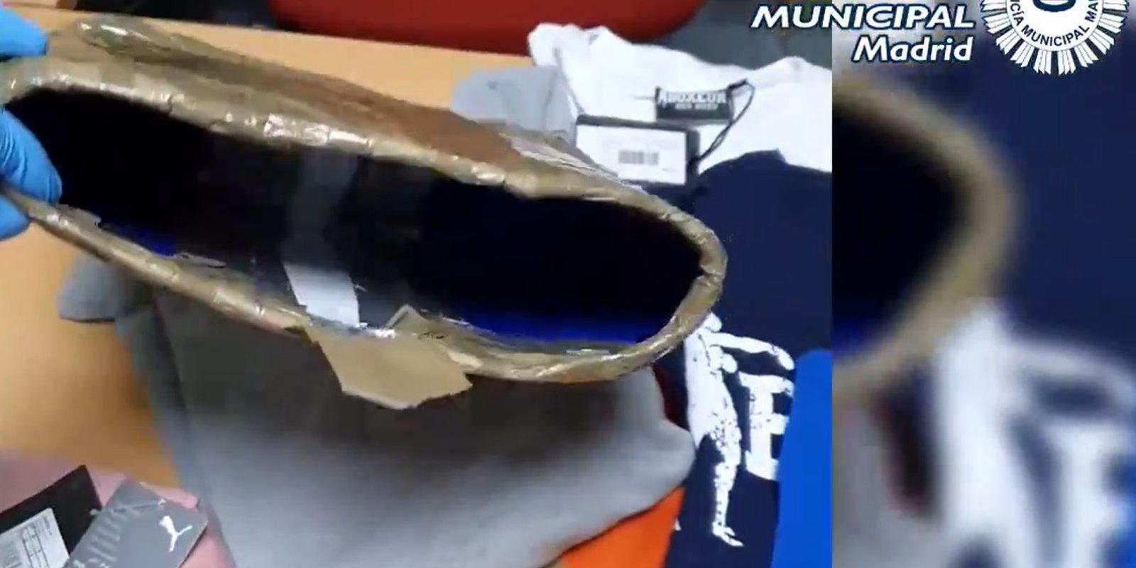 Dos detenidos por hurto y receptación de prendas de marca en Ciudad Lineal