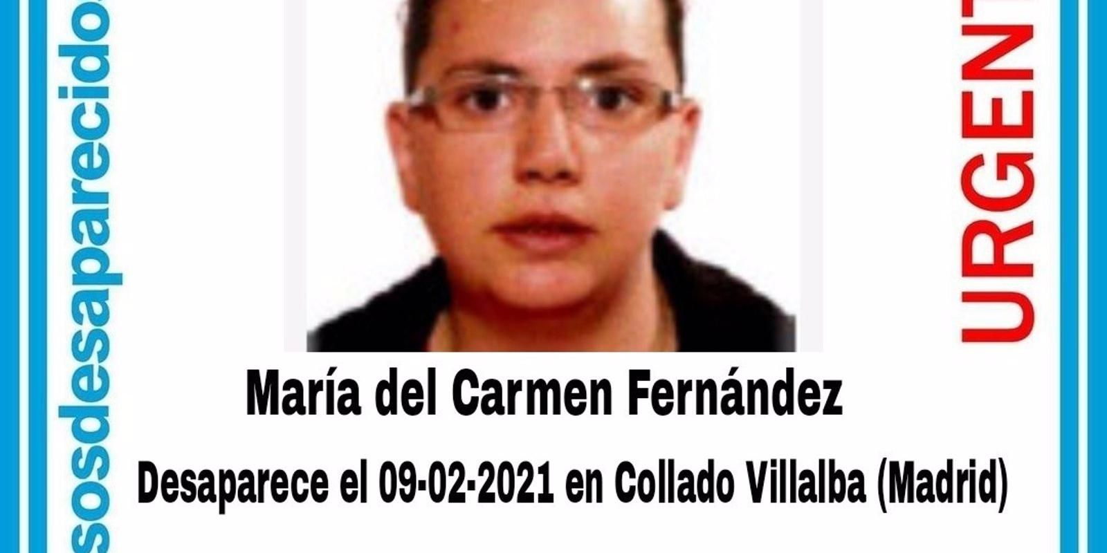 Desaparecida una mujer de 41 años en Collado Villalba desde el 9 de febrero