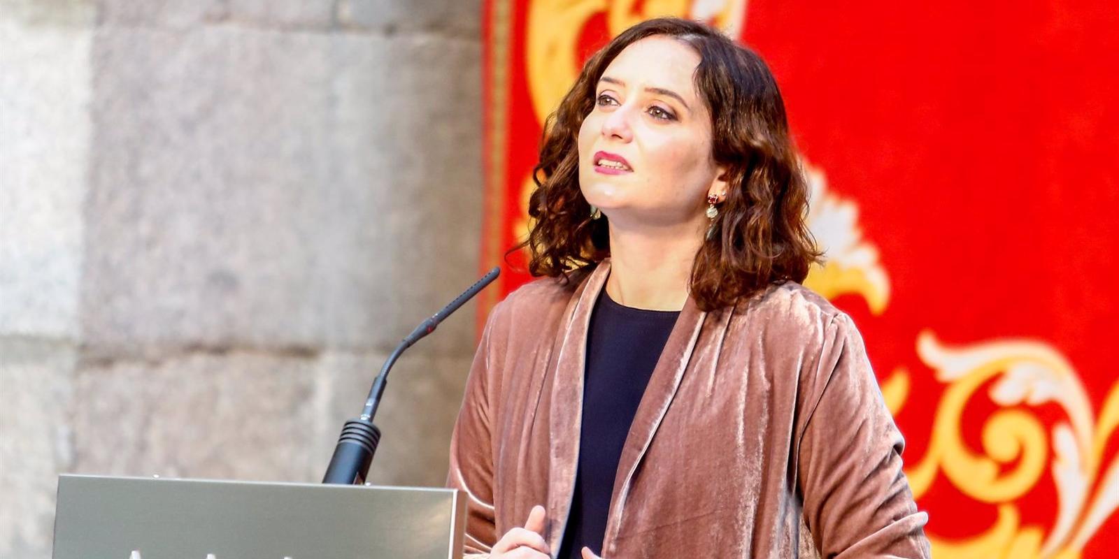 Diaz Ayuso reconoce que se ha llevado "mal siempre" con Aguado y critica que Cs esté "removiendo gobiernos" por toda España