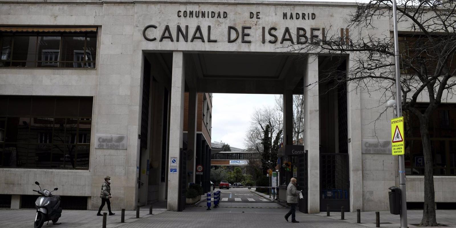El Canal Isabel II cierra 2020 con un beneficio de casi 195 millones, un 19,5% menos