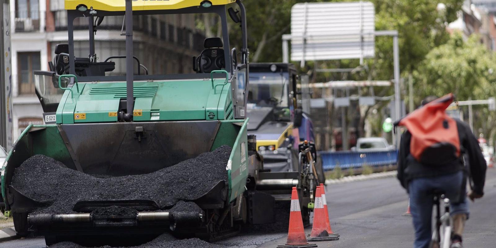 El Ayuntamiento de Madrid mejorará el pavimento de 112 calles para paliar los efectos del temporal 'Filomena'